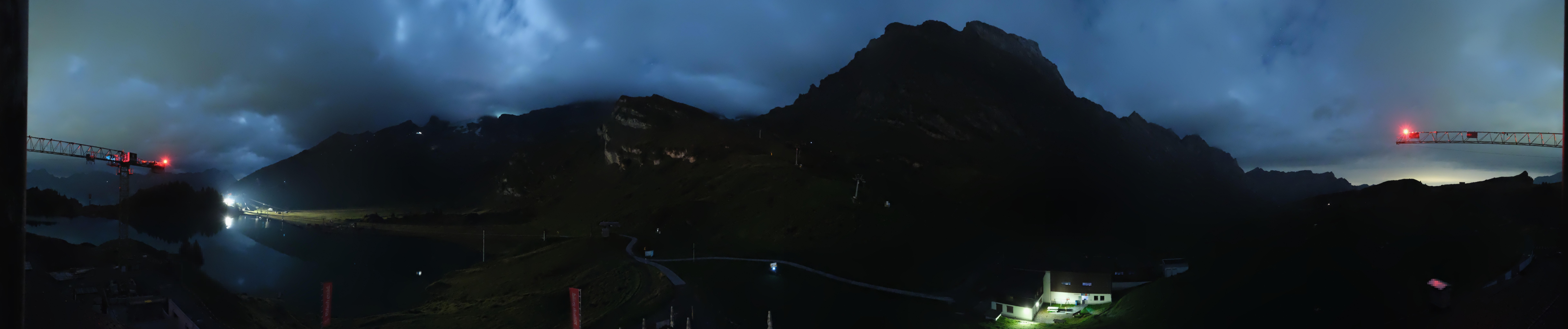 Archiv Foto Webcam Engelberg: Panoramablick auf den Trübsee