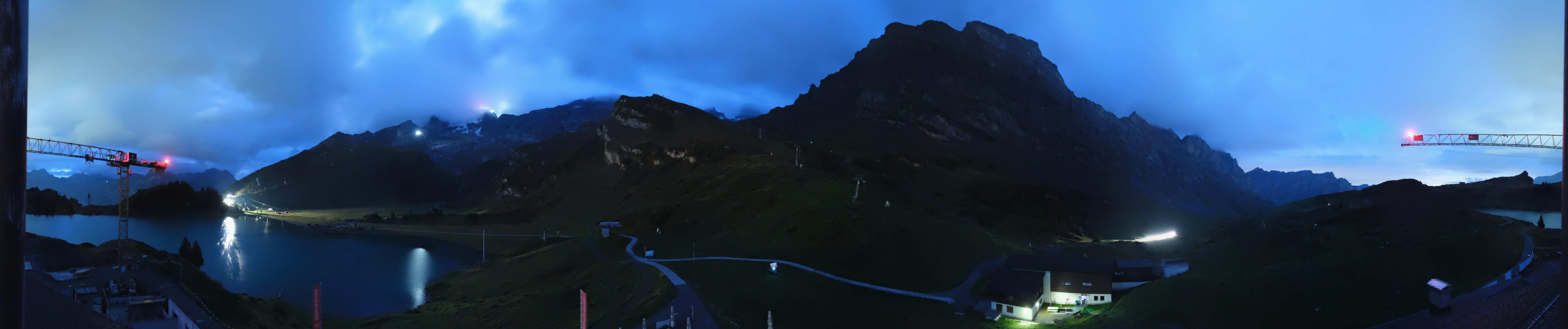 Archiv Foto Webcam Engelberg: Panoramablick auf den Trübsee
