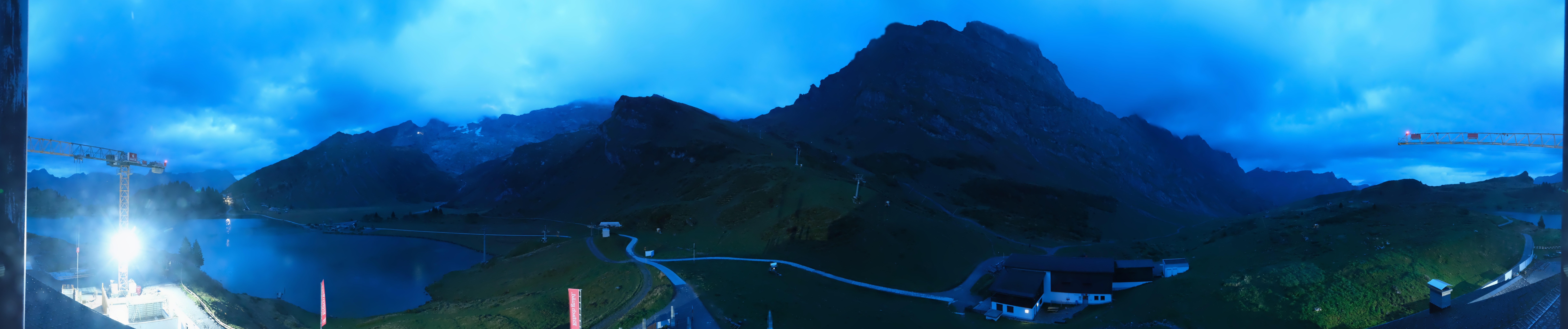 Archiv Foto Webcam Engelberg: Panoramablick auf den Trübsee