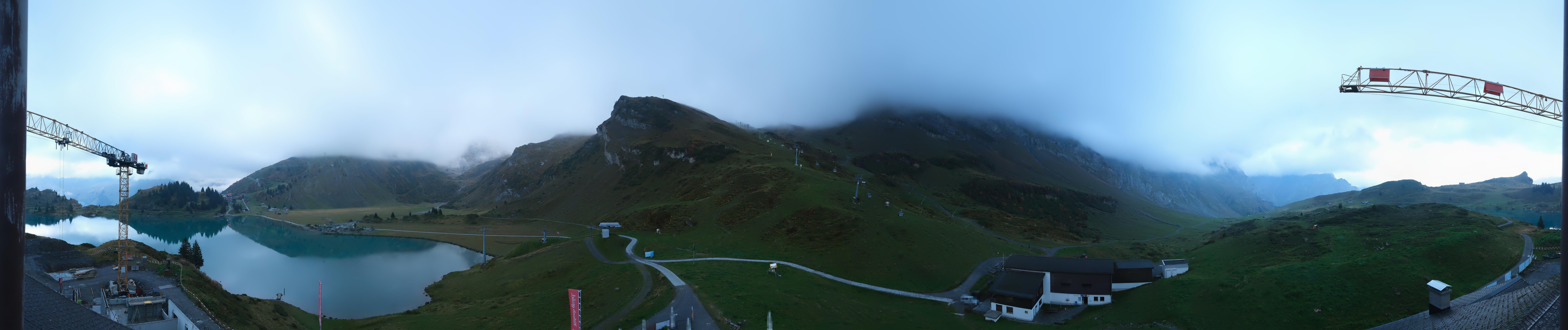 Archiv Foto Webcam Engelberg: Panoramablick auf den Trübsee
