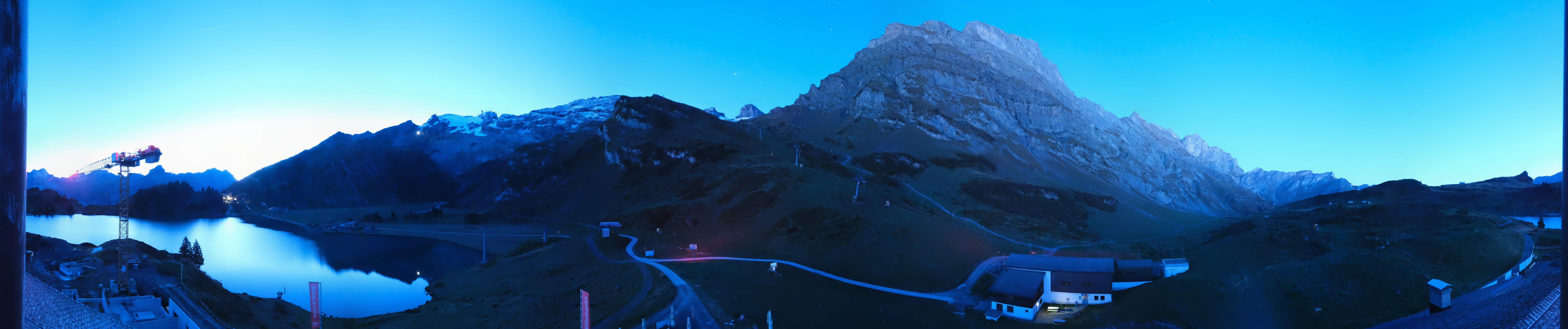 Archiv Foto Webcam Engelberg: Panoramablick auf den Trübsee