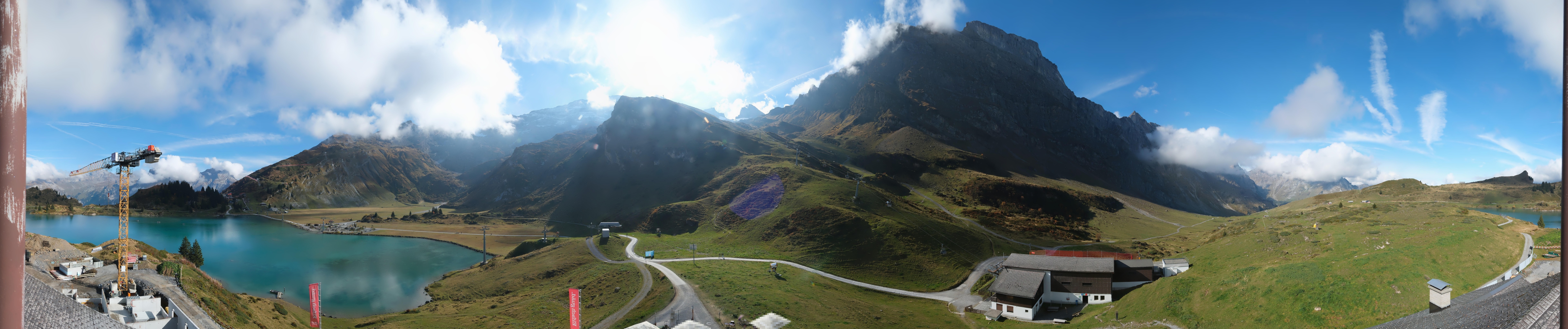 Archiv Foto Webcam Engelberg: Panoramablick auf den Trübsee