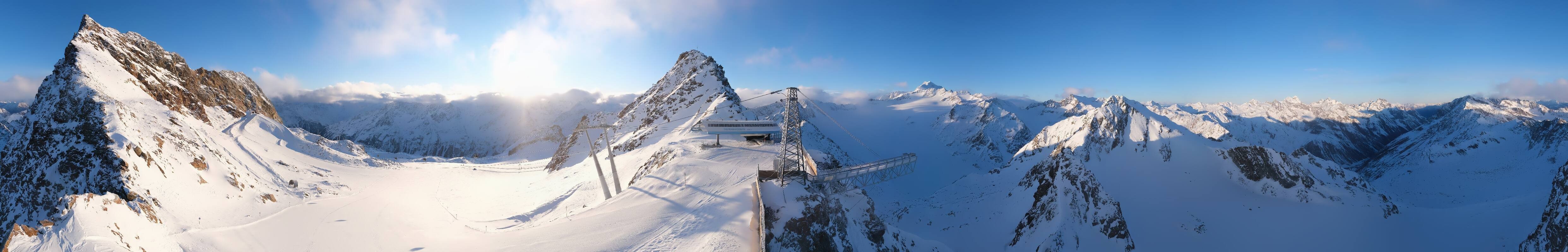 Archiv Foto Webcam Sölden - Tiefenbachgletscher Berg