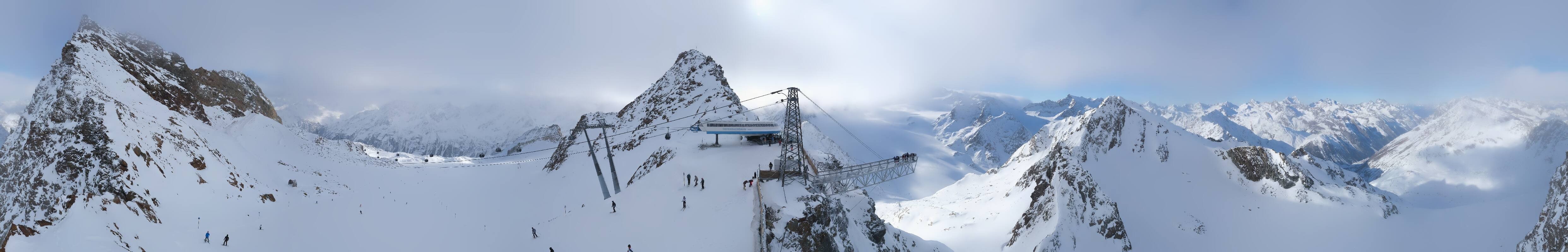 Archiv Foto Webcam Sölden - Tiefenbachgletscher Berg