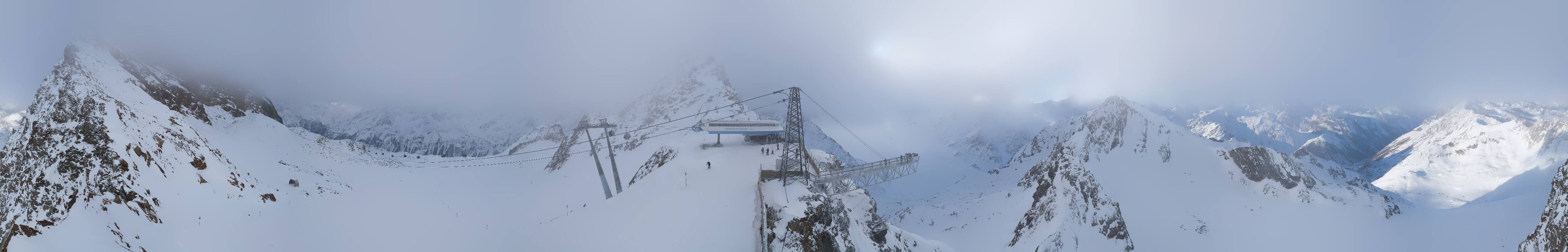 Archiv Foto Webcam Sölden - Tiefenbachgletscher Berg