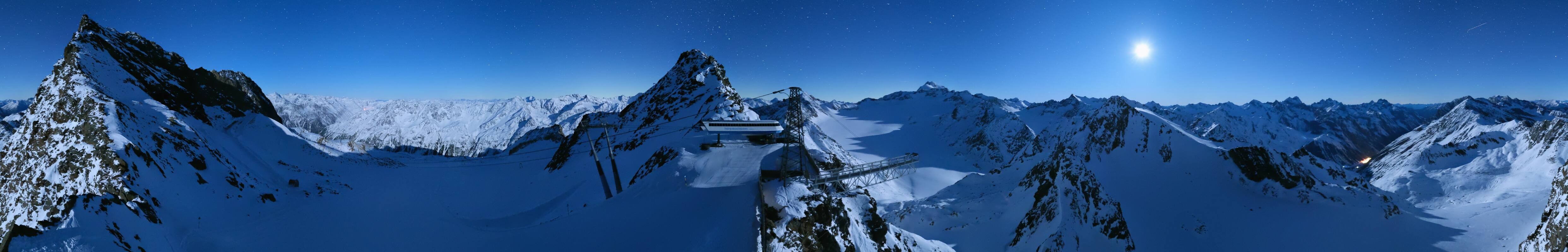 Archiv Foto Webcam Sölden - Tiefenbachgletscher Berg