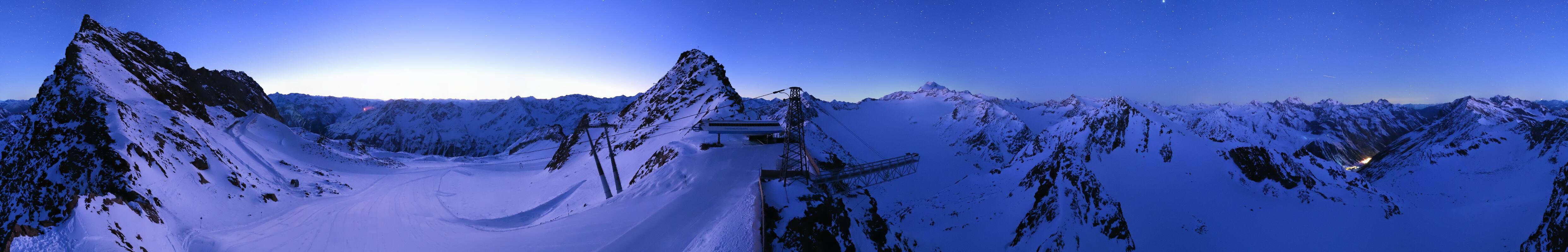 Archiv Foto Webcam Sölden - Tiefenbachgletscher Berg