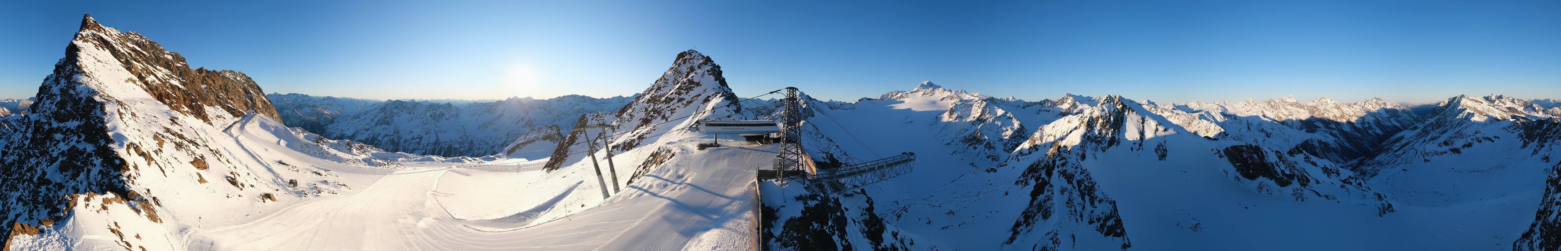 Archiv Foto Webcam Sölden - Tiefenbachgletscher Berg