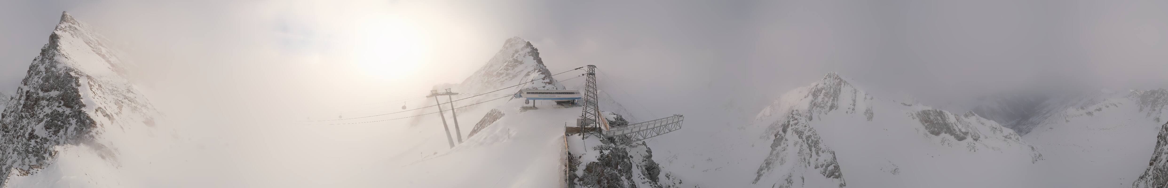 Archiv Foto Webcam Sölden - Tiefenbachgletscher Berg