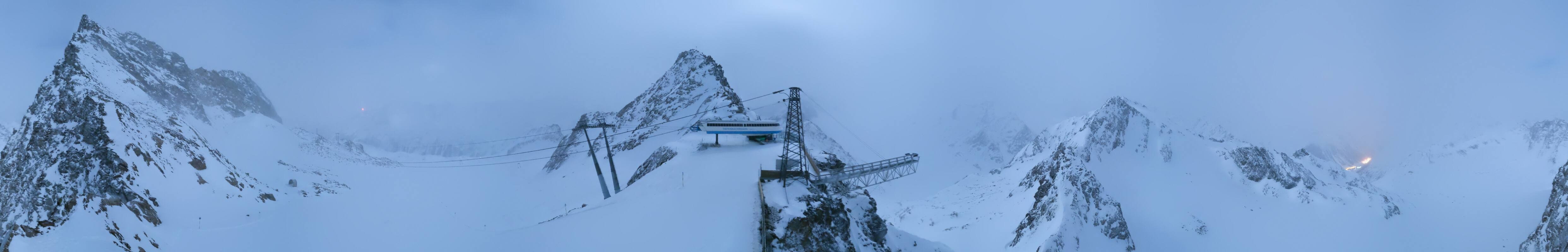Archiv Foto Webcam Sölden - Tiefenbachgletscher Berg