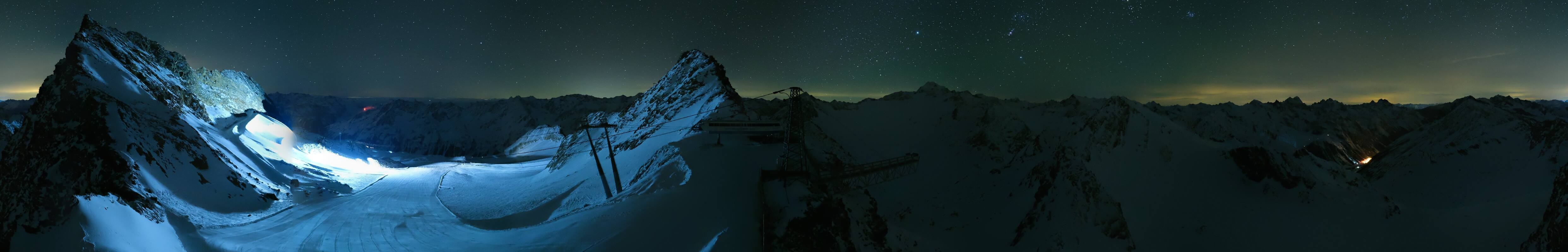Archiv Foto Webcam Sölden - Tiefenbachgletscher Berg
