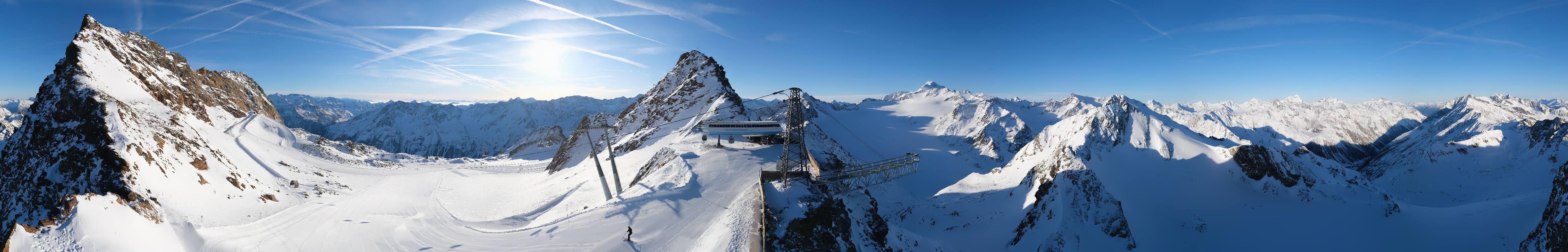 Archiv Foto Webcam Sölden - Tiefenbachgletscher Berg