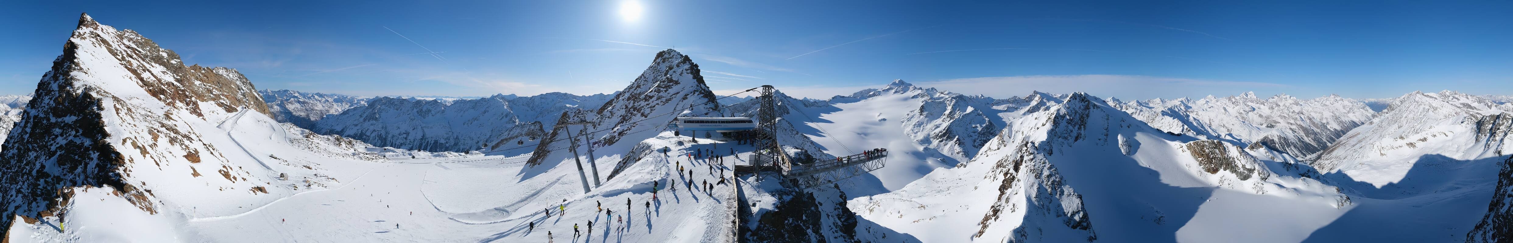 Archiv Foto Webcam Sölden - Tiefenbachgletscher Berg