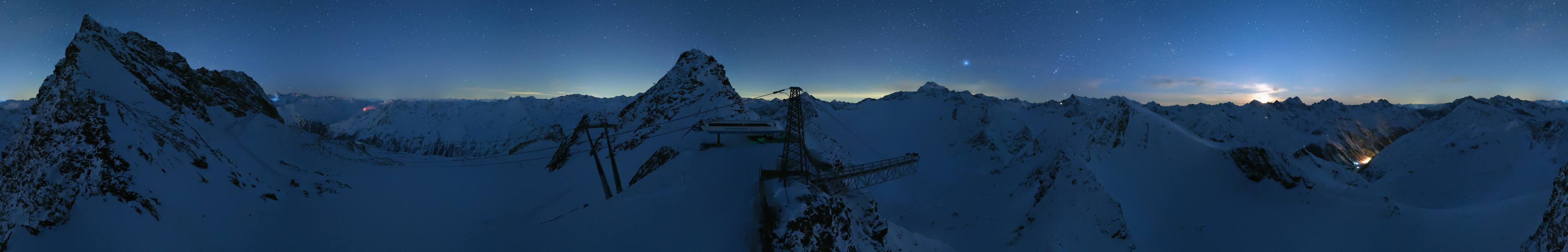 Archiv Foto Webcam Sölden - Tiefenbachgletscher Berg