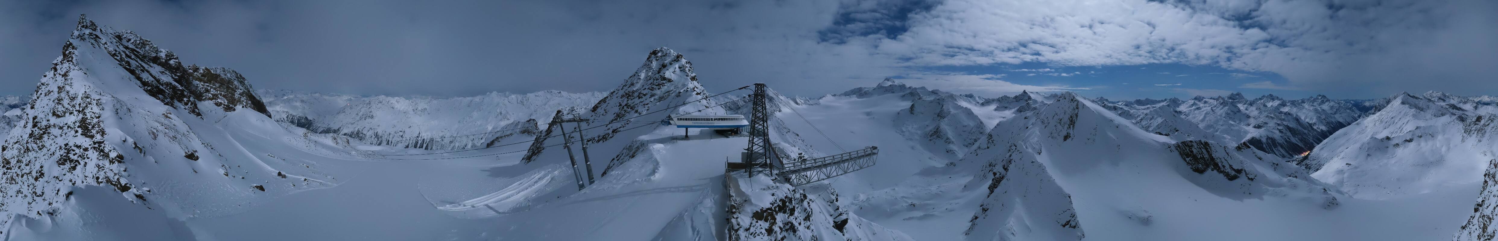 Archiv Foto Webcam Sölden - Tiefenbachgletscher Berg