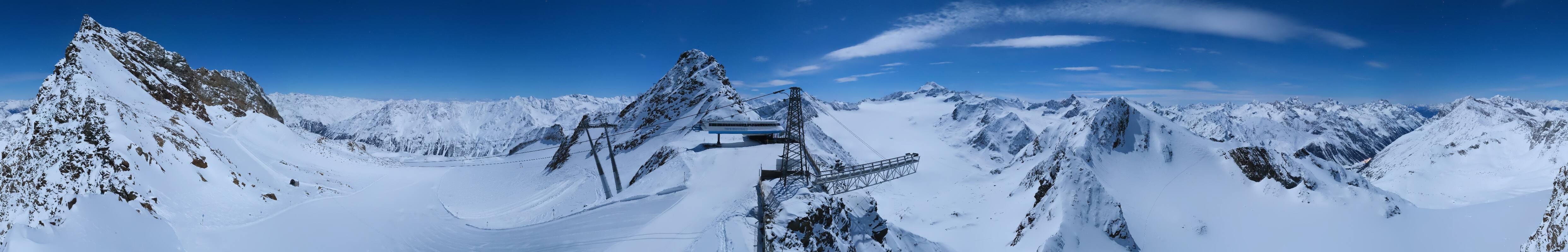 Archiv Foto Webcam Sölden - Tiefenbachgletscher Berg