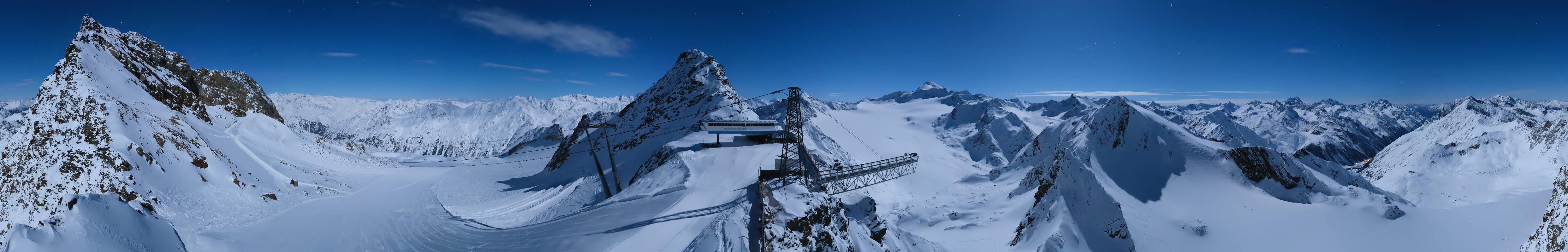 Archiv Foto Webcam Sölden - Tiefenbachgletscher Berg