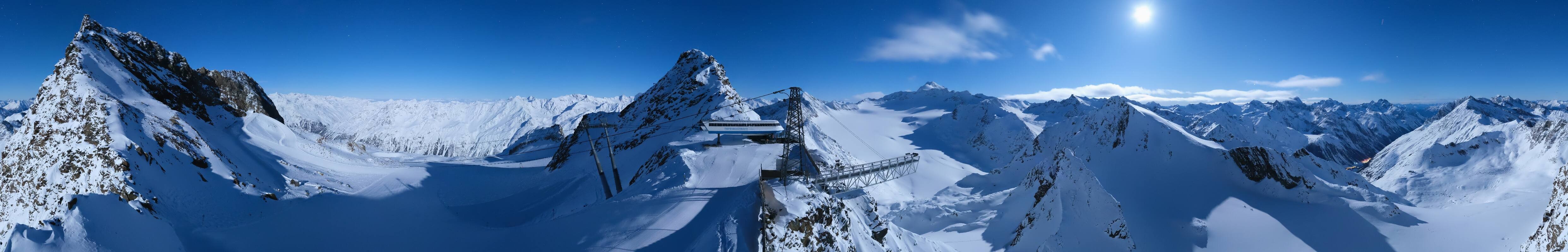 Archiv Foto Webcam Sölden - Tiefenbachgletscher Berg