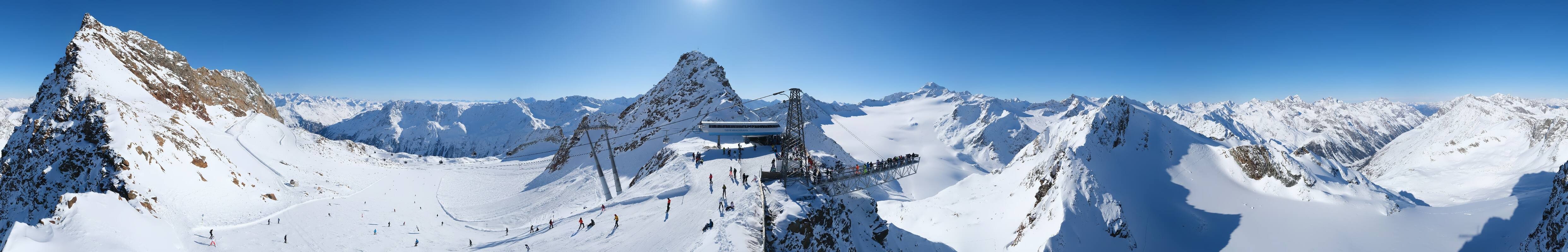 Archiv Foto Webcam Sölden - Tiefenbachgletscher Berg