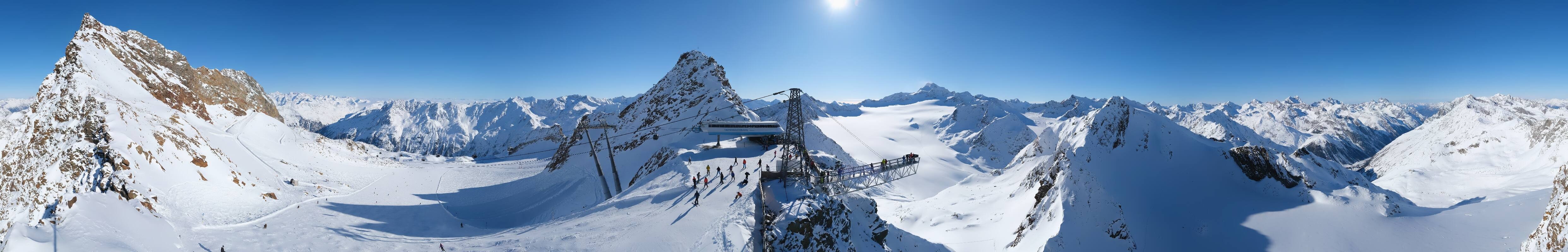 Archiv Foto Webcam Sölden - Tiefenbachgletscher Berg
