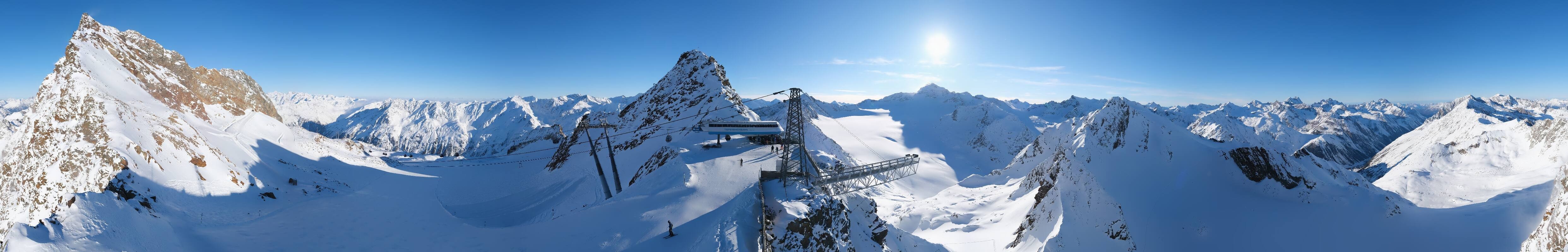 Archiv Foto Webcam Sölden - Tiefenbachgletscher Berg
