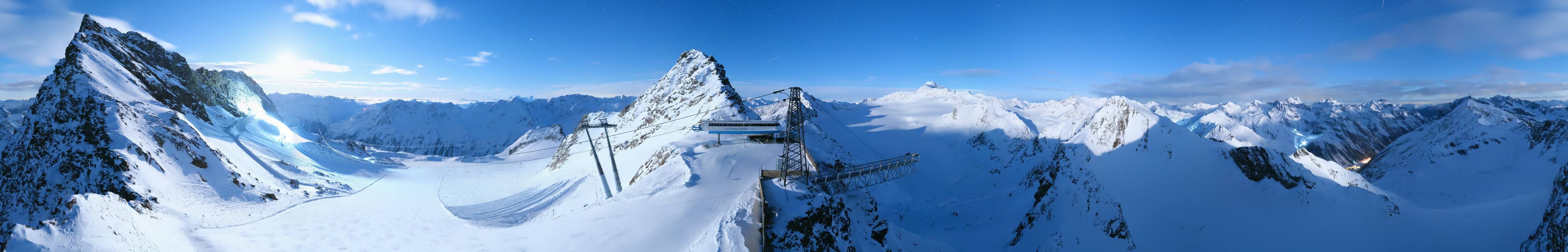 Archiv Foto Webcam Sölden - Tiefenbachgletscher Berg