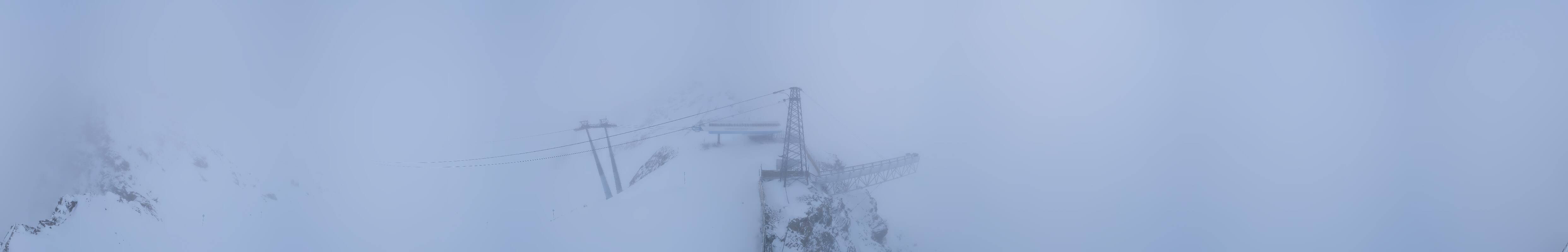 Archived image Webcam Sölden - Tiefenbach Glacier View Top Station