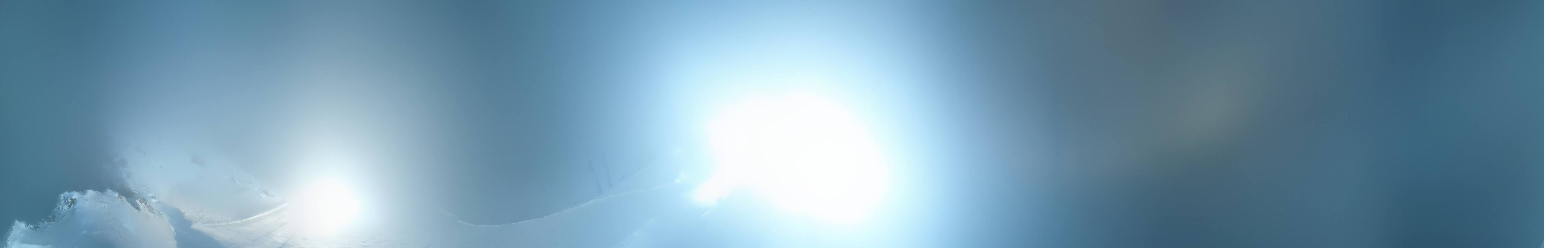 Archived image Webcam Sölden - Tiefenbach Glacier View Top Station