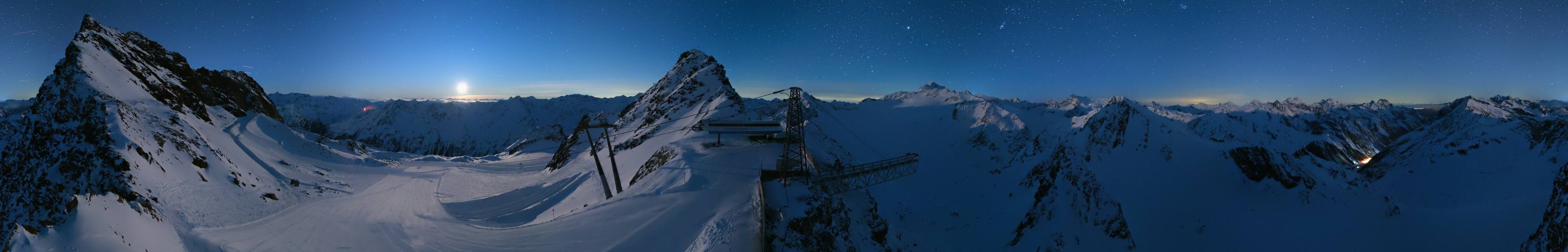 Archiv Foto Webcam Sölden - Tiefenbachgletscher Berg