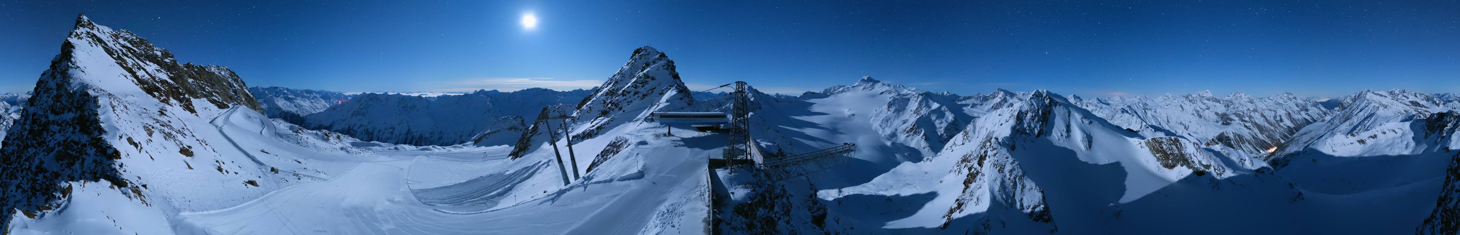 Archiv Foto Webcam Sölden - Tiefenbachgletscher Berg