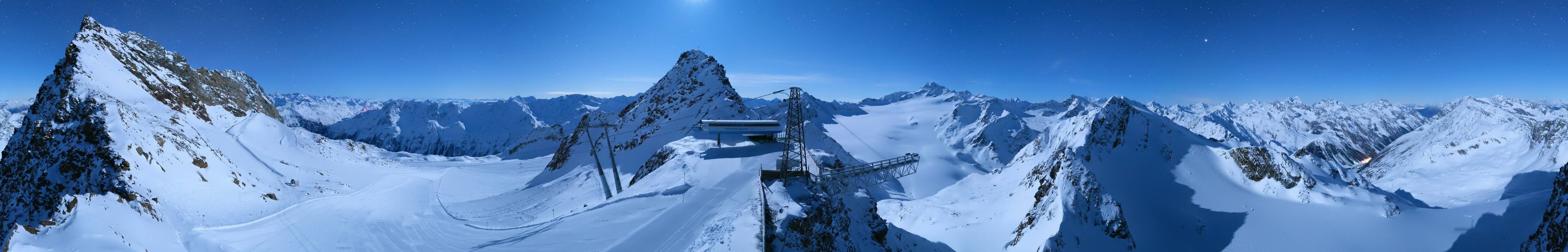 Archiv Foto Webcam Sölden - Tiefenbachgletscher Berg