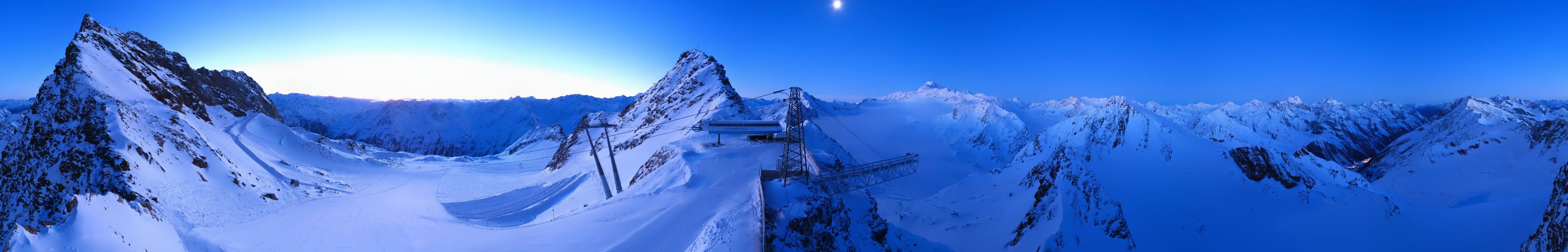 Archiv Foto Webcam Sölden - Tiefenbachgletscher Berg
