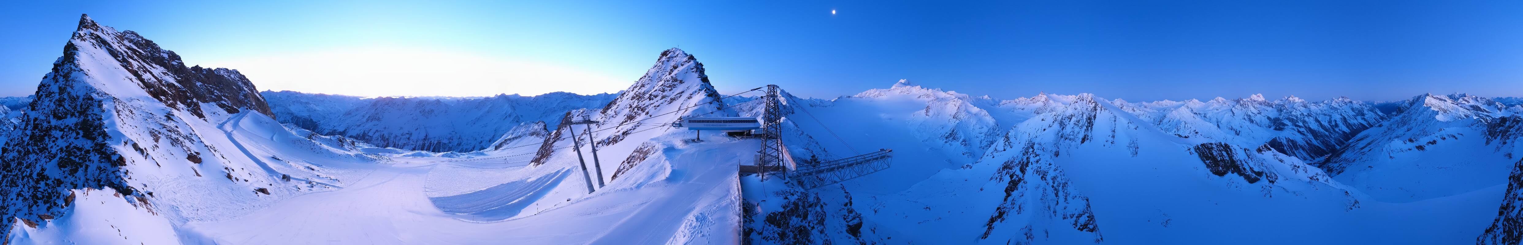 Archiv Foto Webcam Sölden - Tiefenbachgletscher Berg