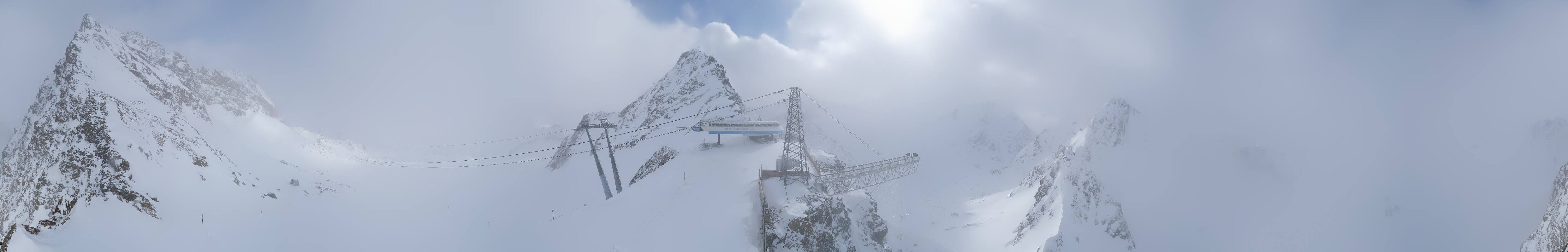 Archiv Foto Webcam Sölden - Tiefenbachgletscher Berg