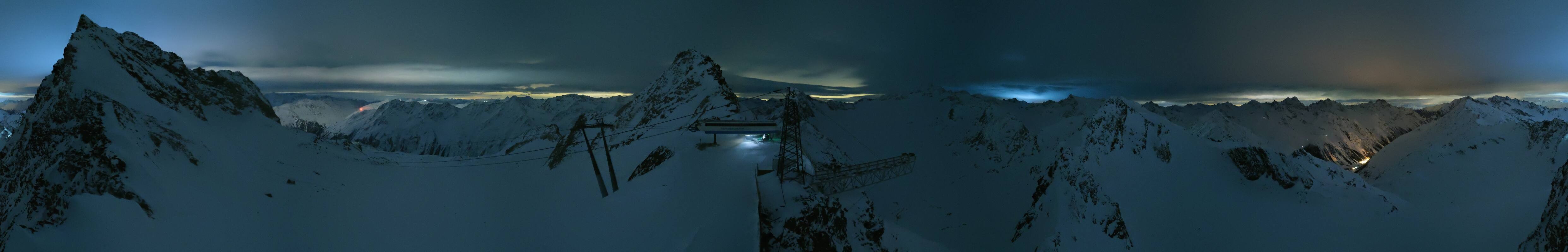 Archiv Foto Webcam Sölden - Tiefenbachgletscher Berg