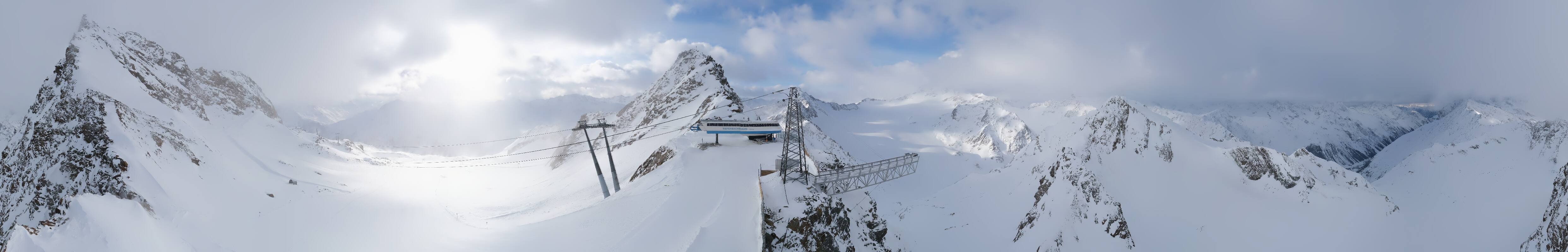 Archiv Foto Webcam Sölden - Tiefenbachgletscher Berg