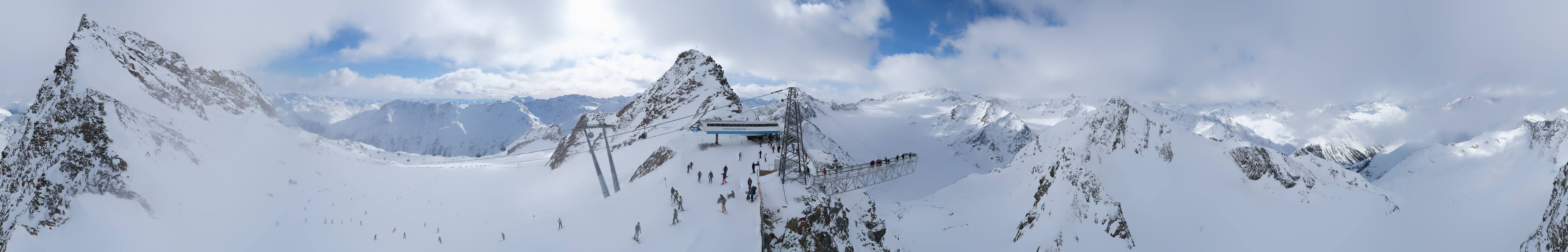 Archiv Foto Webcam Sölden - Tiefenbachgletscher Berg