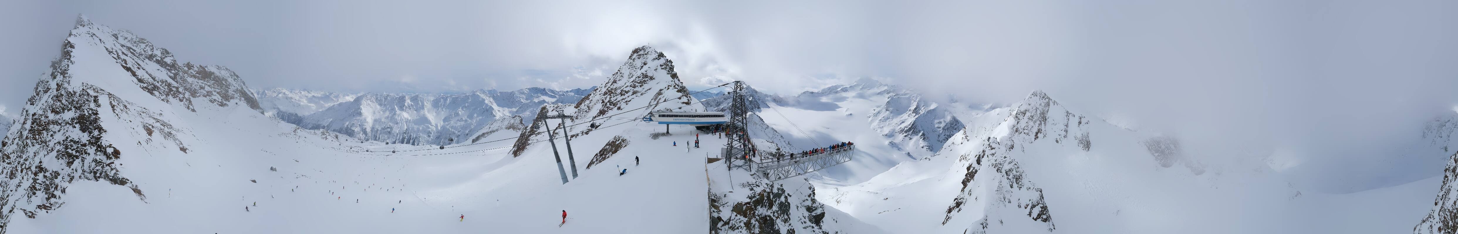 Archiv Foto Webcam Sölden - Tiefenbachgletscher Berg