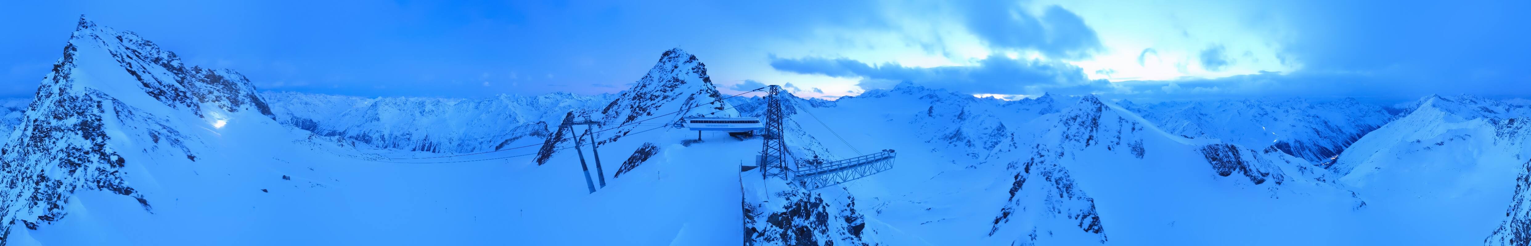 Archiv Foto Webcam Sölden - Tiefenbachgletscher Berg