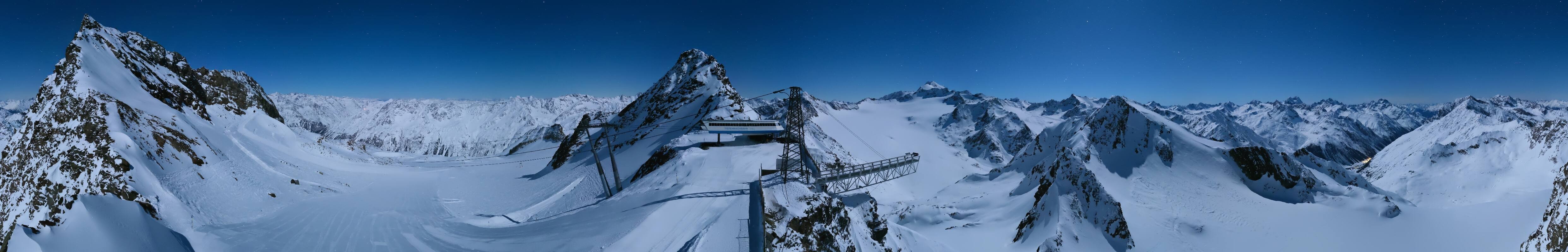 Archiv Foto Webcam Sölden - Tiefenbachgletscher Berg