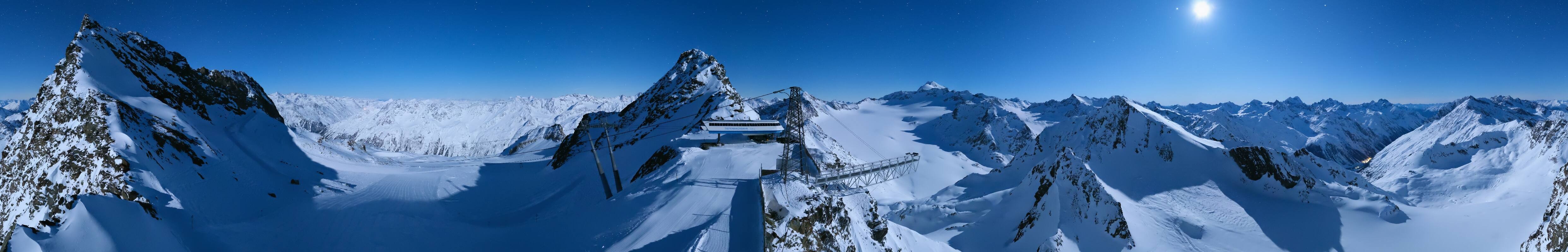 Archiv Foto Webcam Sölden - Tiefenbachgletscher Berg