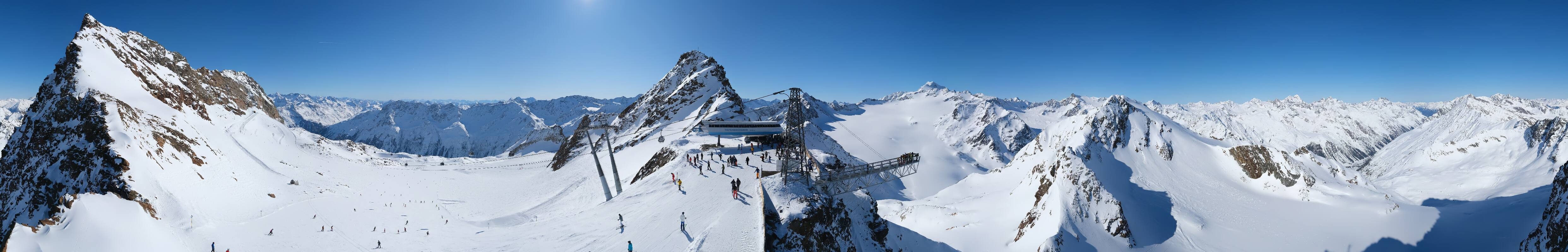 Archiv Foto Webcam Sölden - Tiefenbachgletscher Berg