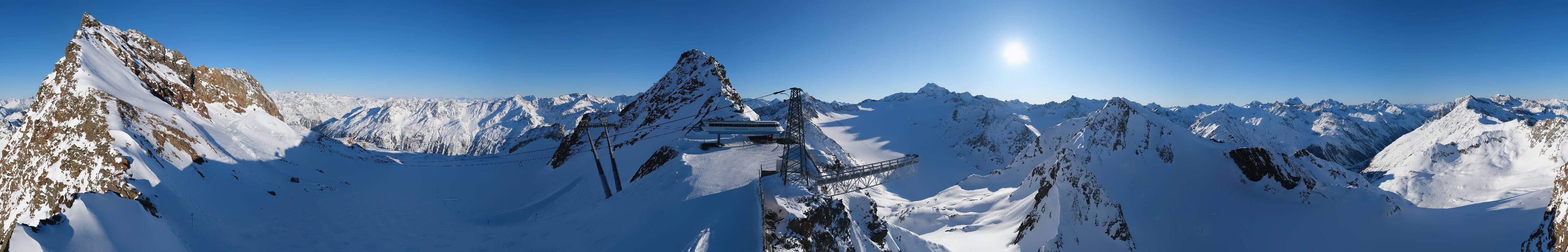 Archiv Foto Webcam Sölden - Tiefenbachgletscher Berg