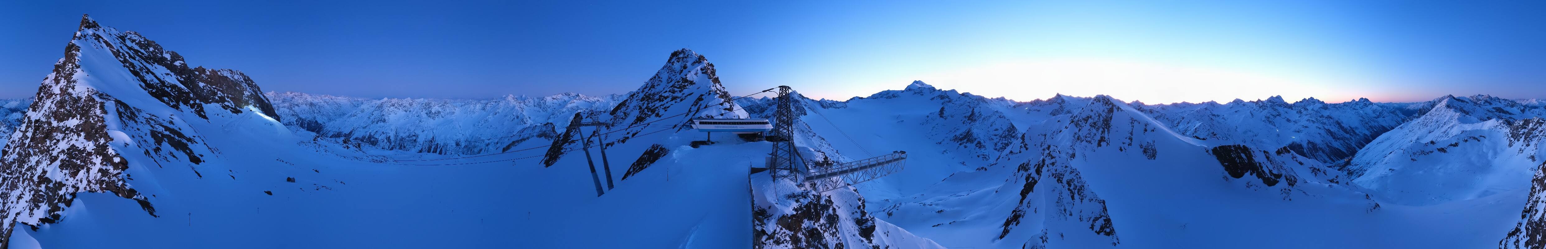 Archiv Foto Webcam Sölden - Tiefenbachgletscher Berg