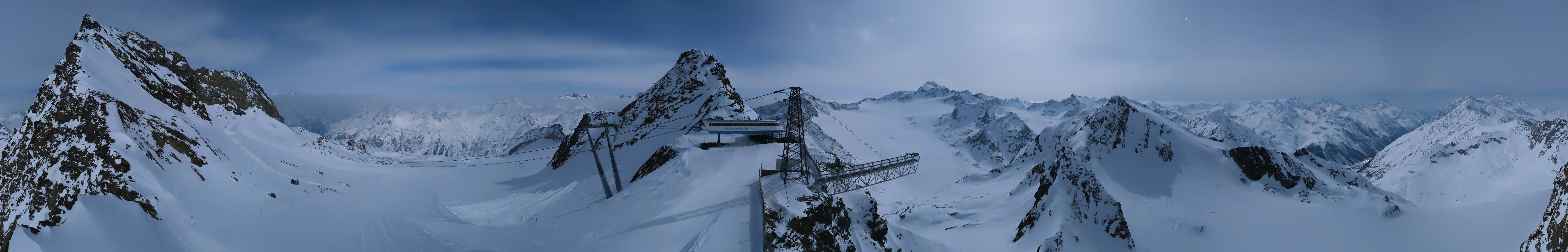 Archiv Foto Webcam Sölden - Tiefenbachgletscher Berg
