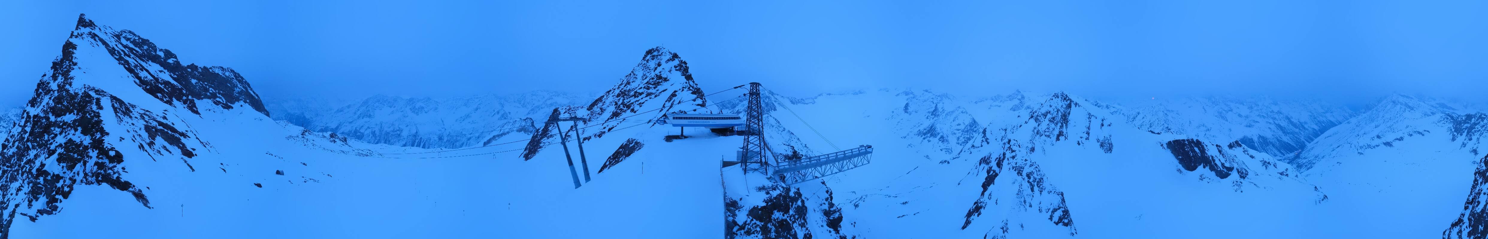Archiv Foto Webcam Sölden - Tiefenbachgletscher Berg