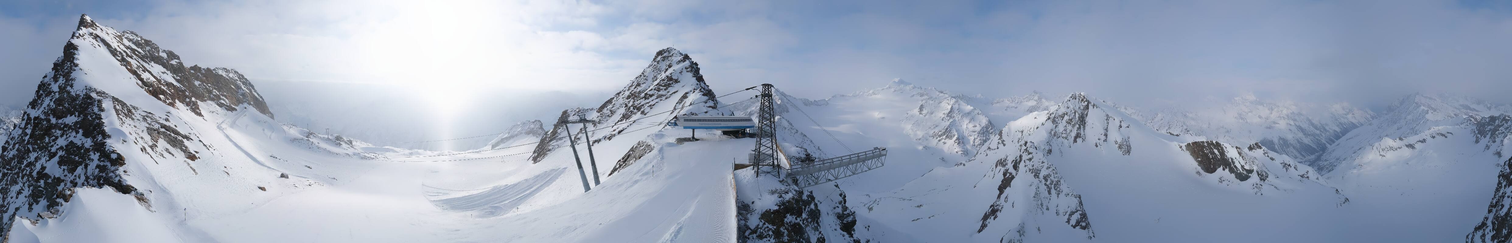 Archiv Foto Webcam Sölden - Tiefenbachgletscher Berg