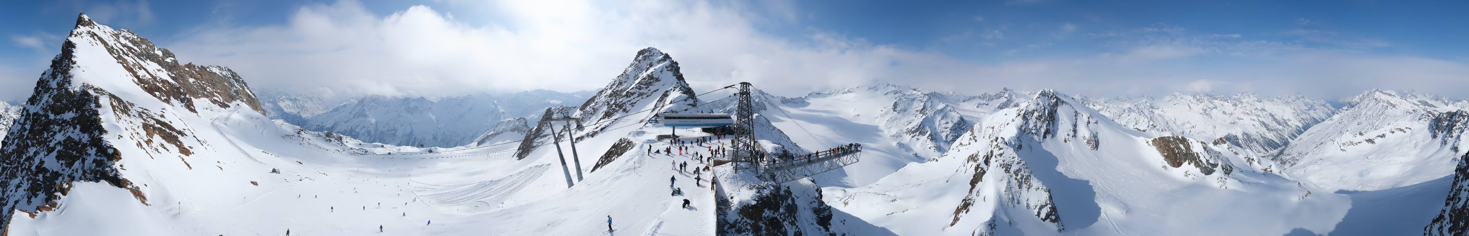 Archiv Foto Webcam Sölden - Tiefenbachgletscher Berg