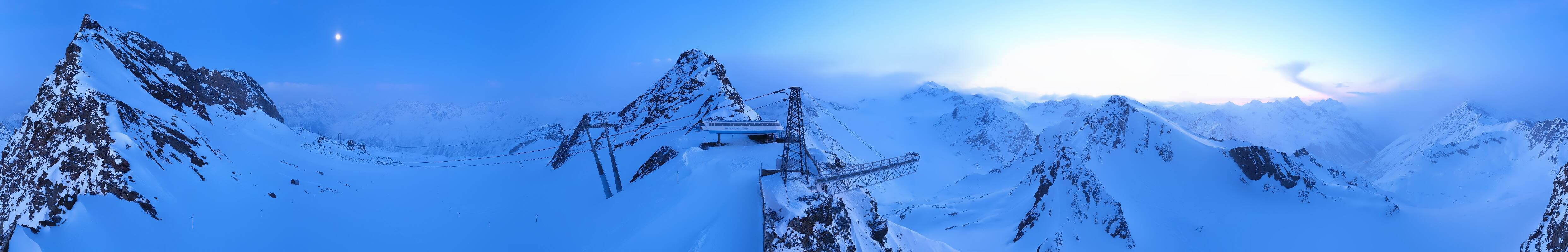 Archiv Foto Webcam Sölden - Tiefenbachgletscher Berg