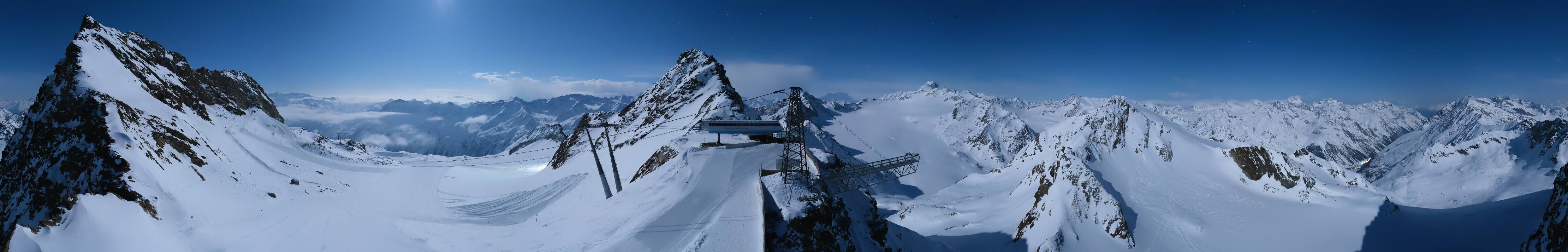 Archiv Foto Webcam Sölden - Tiefenbachgletscher Berg